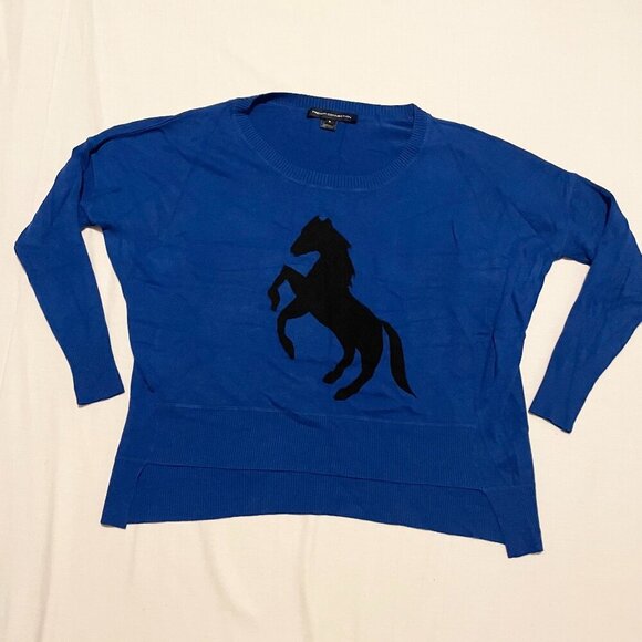 French Connection Sweater Horse Womens Size Medium - Picture 1 of 16